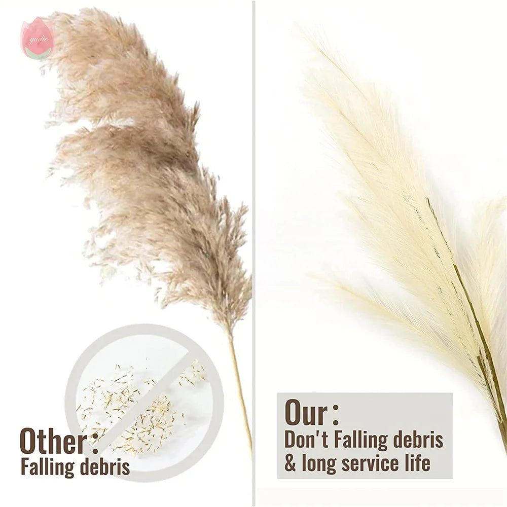 1PCs Artificial Pampas Grass Plant for Home Decor Artificial Flowers