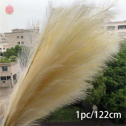 1PCs Artificial Pampas Grass Plant for Home Decor Artificial Flowers