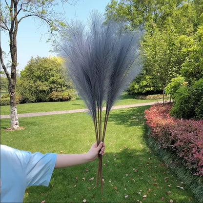 1PCs Artificial Pampas Grass Plant for Home Decor Artificial Flowers