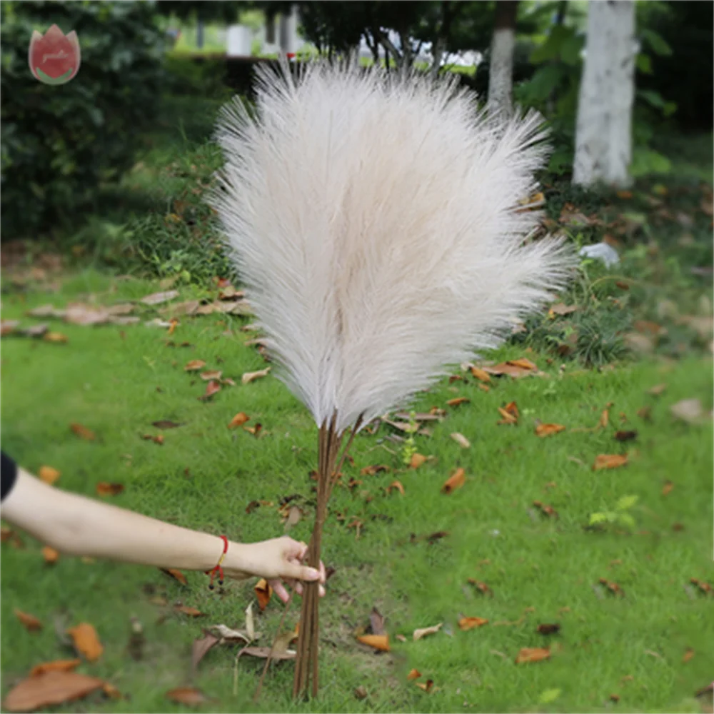 1PCs Artificial Pampas Grass Plant for Home Decor Artificial Flowers