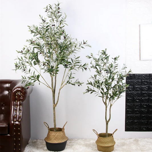 1.5M Artificial Plant Olive Tree Fake Green Plants Bonsai