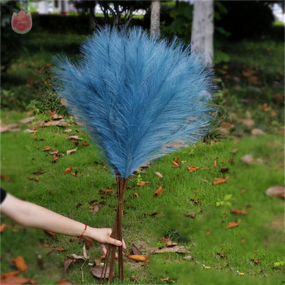 1PCs Artificial Pampas Grass Plant for Home Decor Artificial Flowers